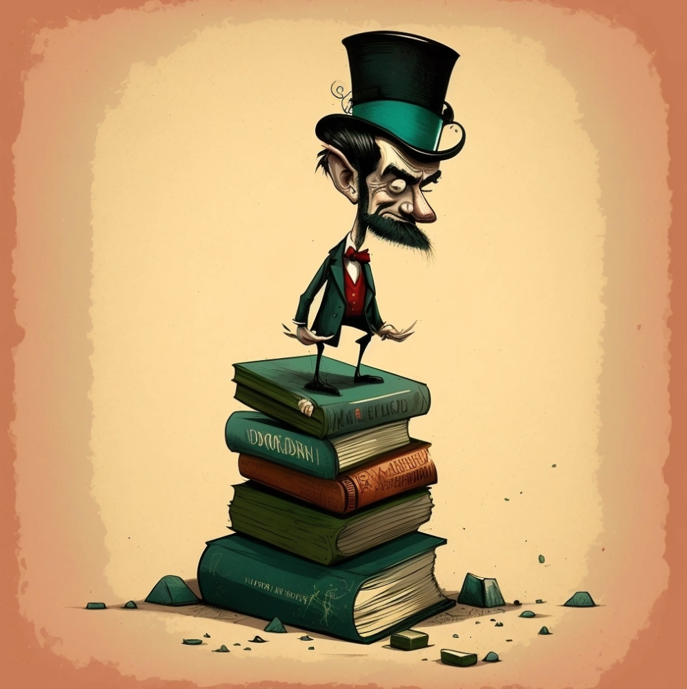 Abraham Lincoln as a Dr. Suess Character